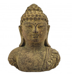 Statuette Bust of Buddha in Stone 20cm