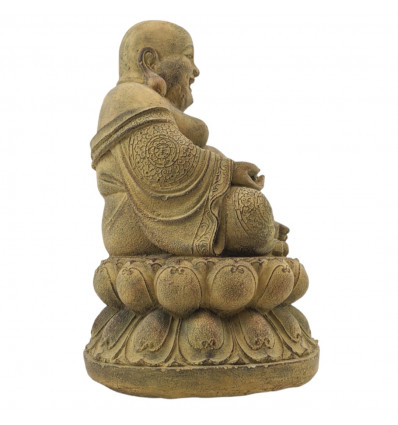 Statuette bouddha rieur, symbole chinois de l'abondance