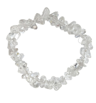 Baroque Rock Crystal Bracelet for Lithotherapy