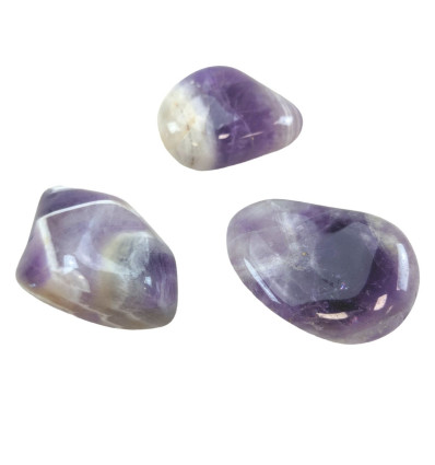 Amethyst Chevron - Lithotherapy Rolled Stones