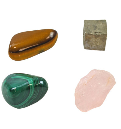 Pack Lithothérapie "Chance" - Assortment of 4 natural stones