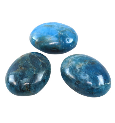 Blue Apatite - Lithotherapy Rolled Stones