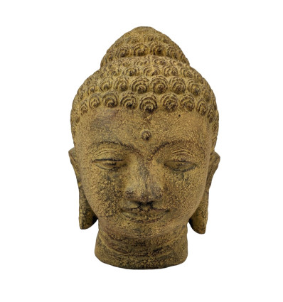 Tête de Bouddha en Pierre 30cm