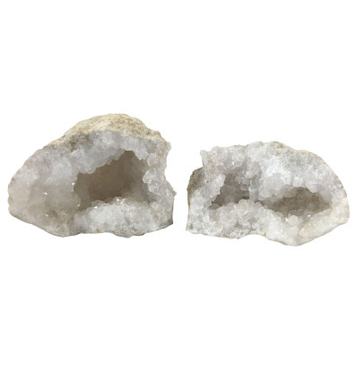 Grande geodo di cristallo di rocca naturale - da 3 kg a 4,5 kg