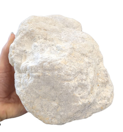 Grande geode naturale intero di cristallo di rocca da 3 kg a 4,50 kg