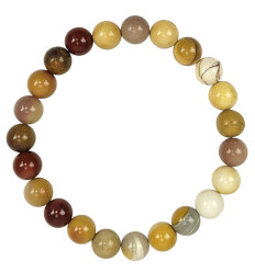 Bracelet Lithotherapie Jasper multicolor - Serenity, tranquility and confidence