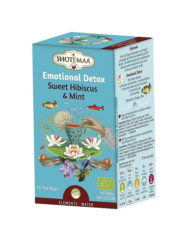 Organic Emotional Detox Herbal Tea - Shoti Maa -16 sachets