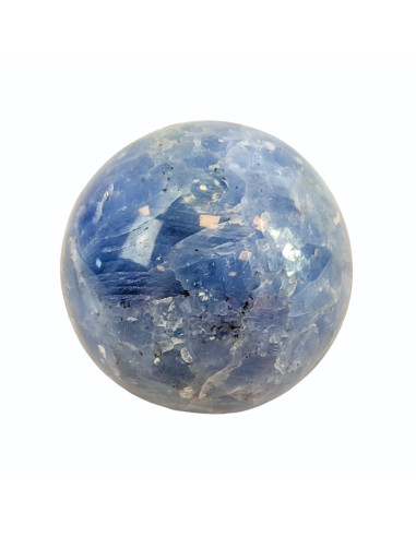 Sfera di Calcite Blu - diametro 6 cm - 320g - pezzo unico
