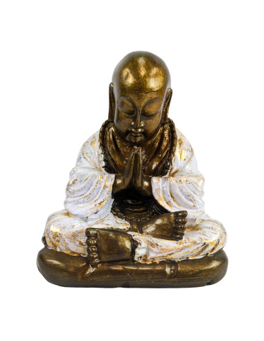 Statuette Moine Bouddhiste Namaskara 18 cm