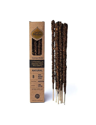 Palo Santo Premium Incense - Orange & Lemongrass 8 Sticks - Sagrada Madre