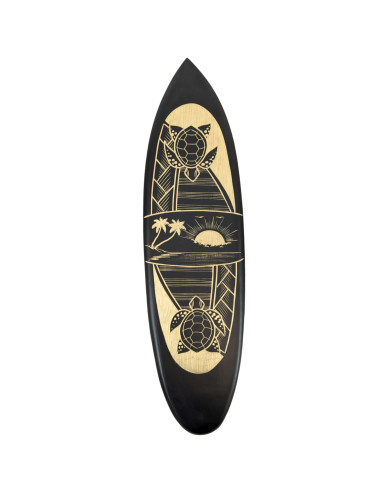 Décoration murale Planche de surf motif Tortue 50cmde surf motif tortue 50cm