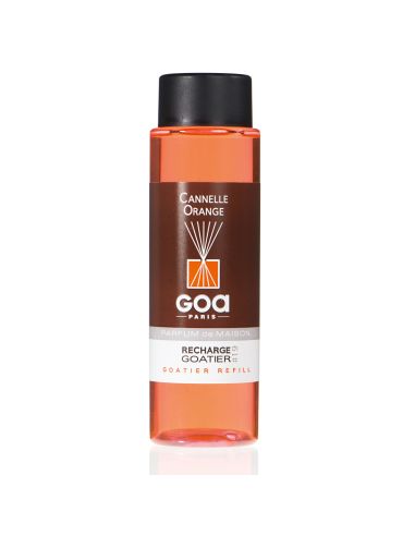 Recharge de parfum Cannelle et orange - Goa 250ml + 1 pack rotin