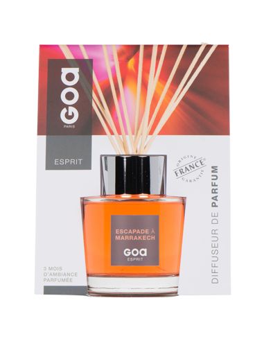 Goatier Esprit Escapade in Marrakech - Goa Rattan Rod Perfume Diffuser - 200ml