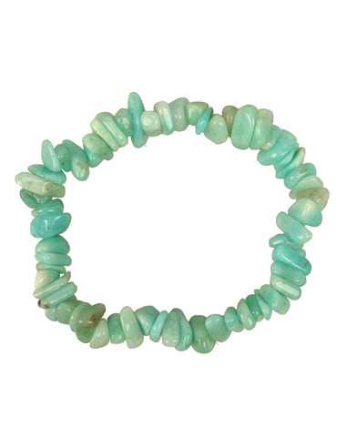 Baroque Amazonite Bracelet from Brazil - Medium Beads