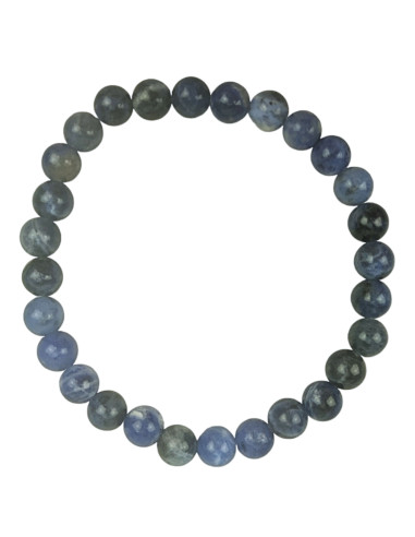 Natural Sodalite Bracelet - 6mm Balls