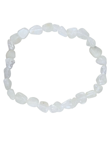 AAA Moonstone Bracelet - mini tumbled stones