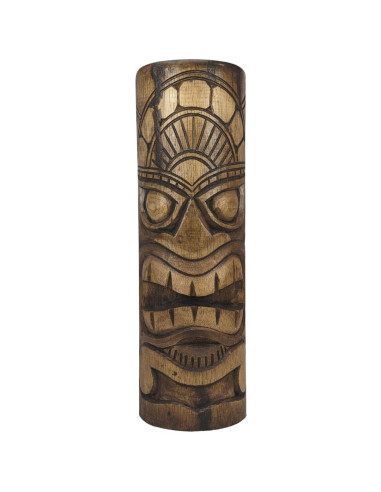 Decommissioned - Large Tiki Totem 50cm in hand carved solid wood