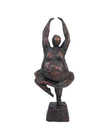 Statuetta originale di prima ballerina in tutù 30 cm