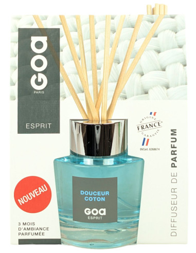 Douceur de Coton - Goa Rattan Rod Perfume Diffuser - Goatier Esprit 200ml