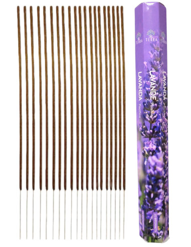 Charcoal Free Incense with Lavender 20 Sticks | Terra