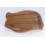 Big empty-pocket form Hands made of solid wood tint brown